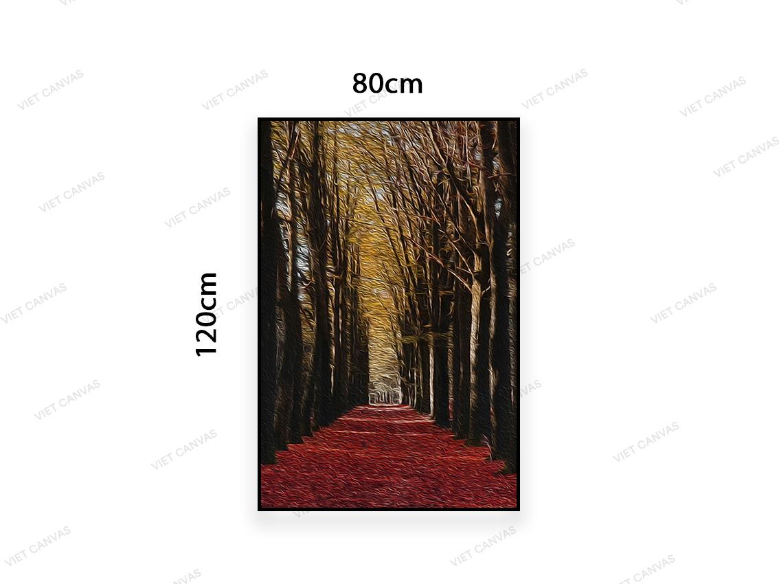 Tranh Lá Rợp Đỏ - VC722