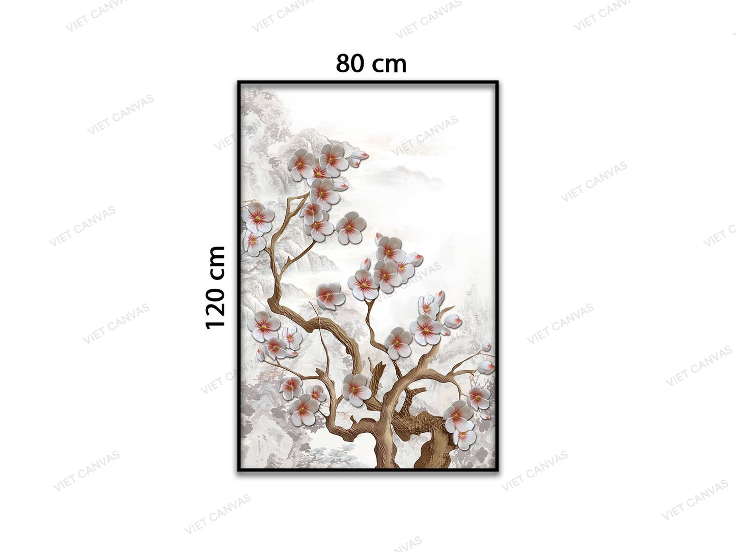 Tranh Cánh Đào Hồng - VD420