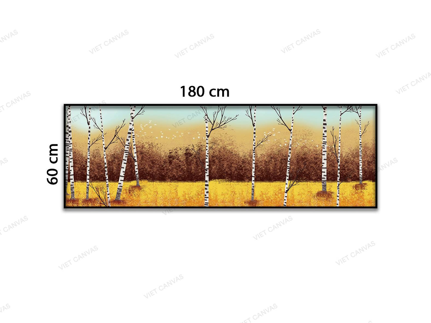 Tranh Rừng Lá Rụng - VD261