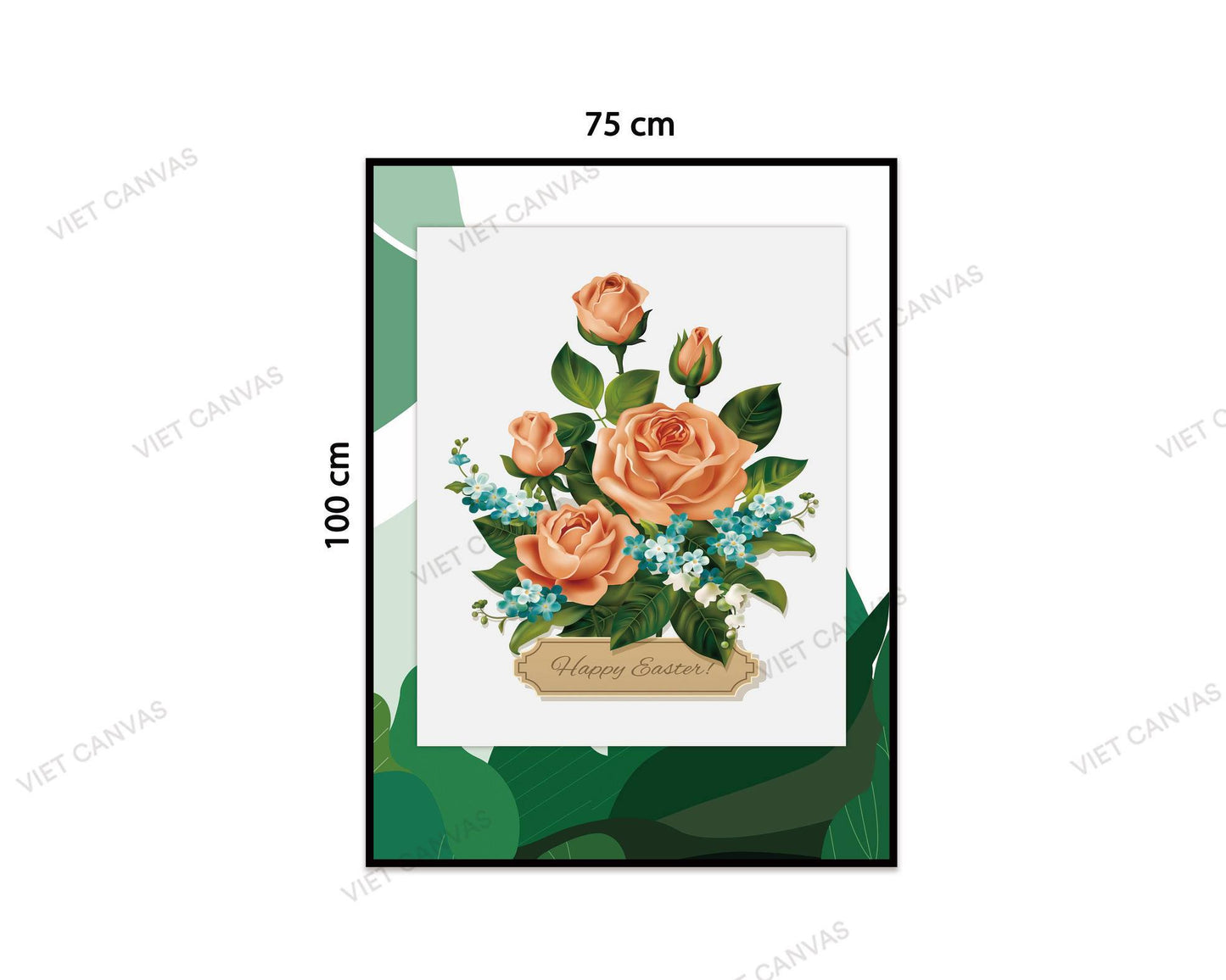 Tranh Hoa Hồng Ngọt Ngào - VC789
