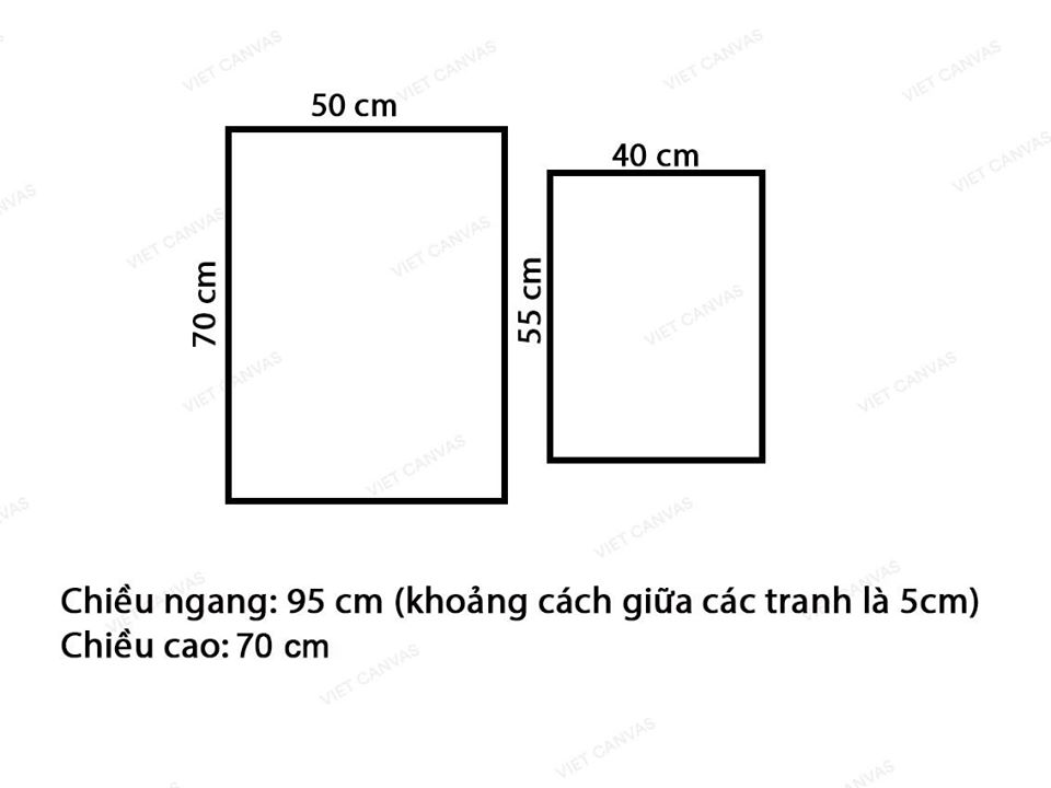 Bộ 2 Tranh Chú Mèo Dễ Thương - VY012.3