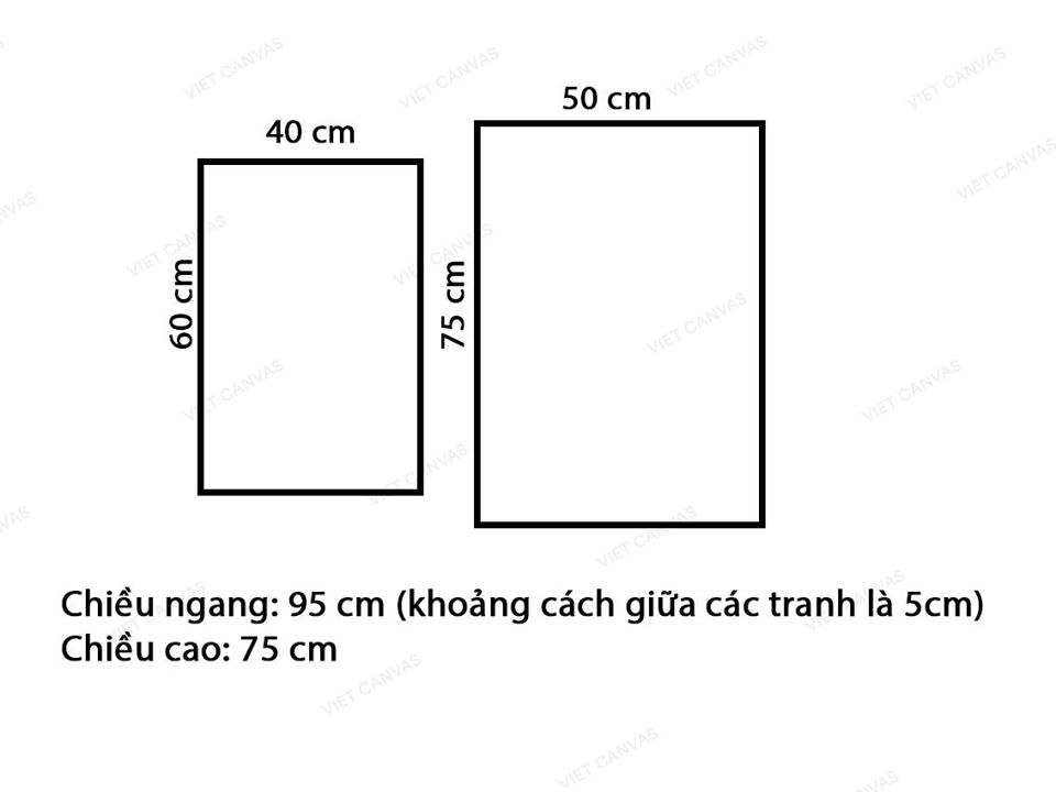Bộ 2 Tranh Bầu Trời Và Xe Lam - VK010.2