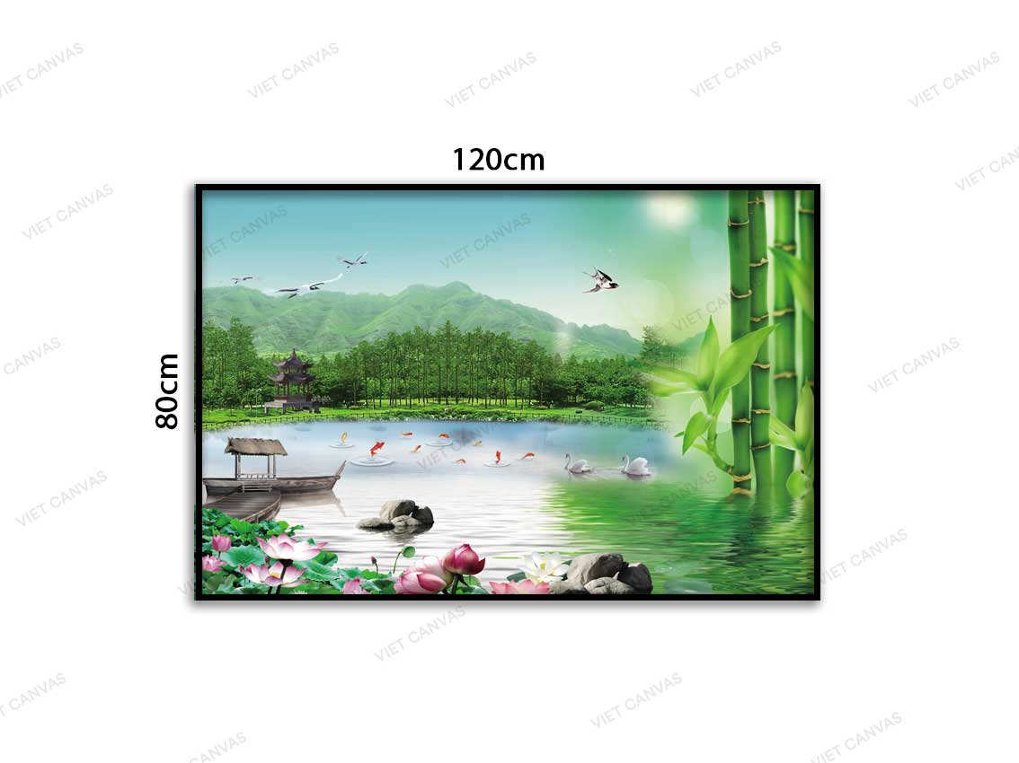 Tranh Phong Cảnh Non Nước Hữu Tình - VD003