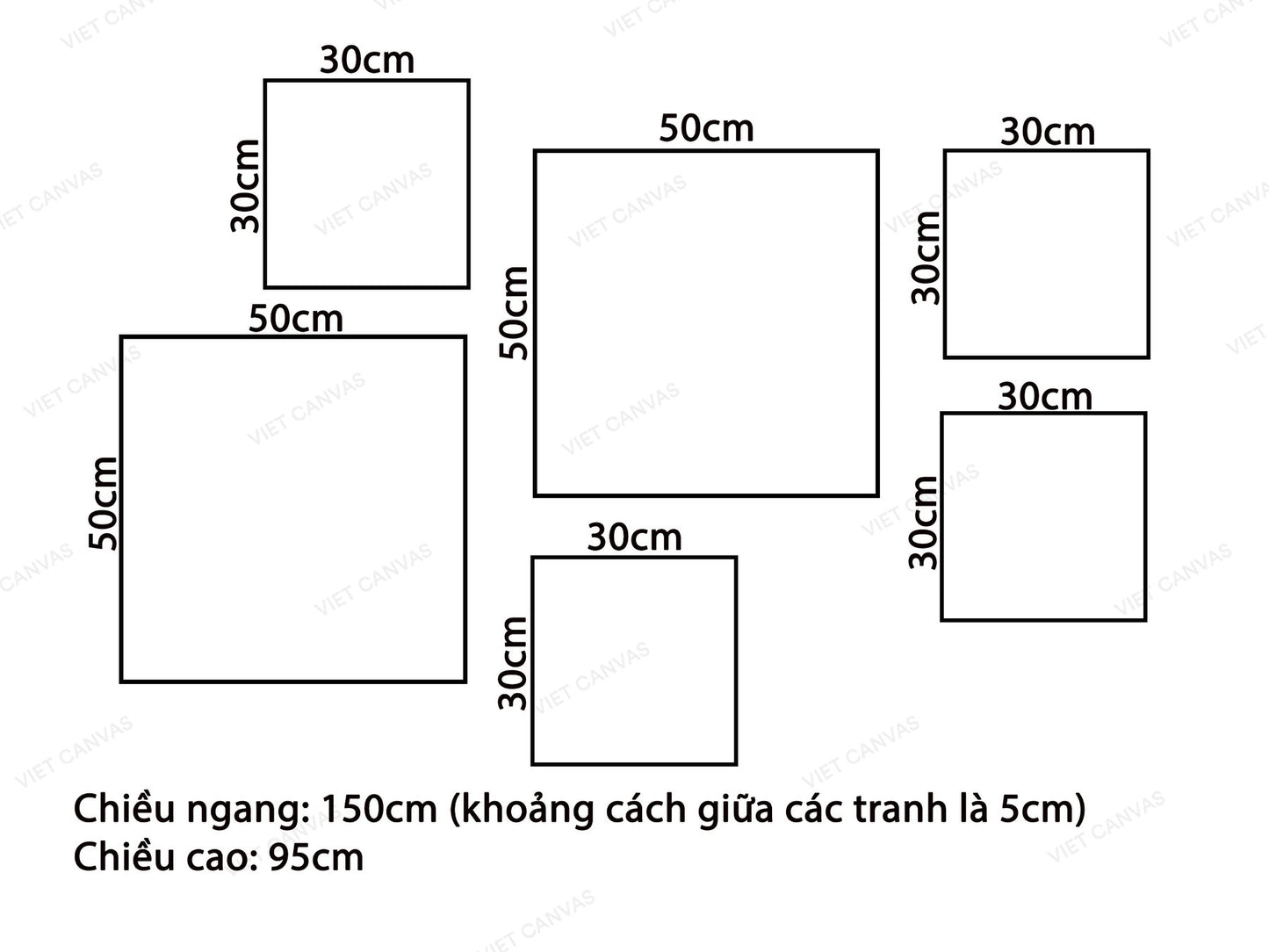 Bộ 6 Tranh Quotes Vui Nhộn - VZ106.1