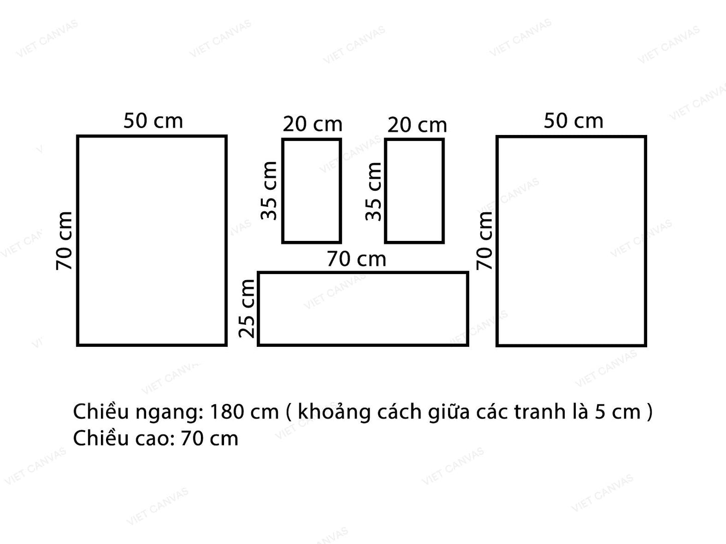 Bộ 5 Tranh Bông Hoa, Hồng Hạc, Lông Vũ Và Quotes - VZ079.1