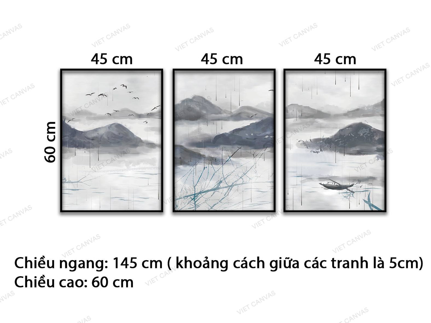 Tranh Non Nước Thanh Bình - VD453