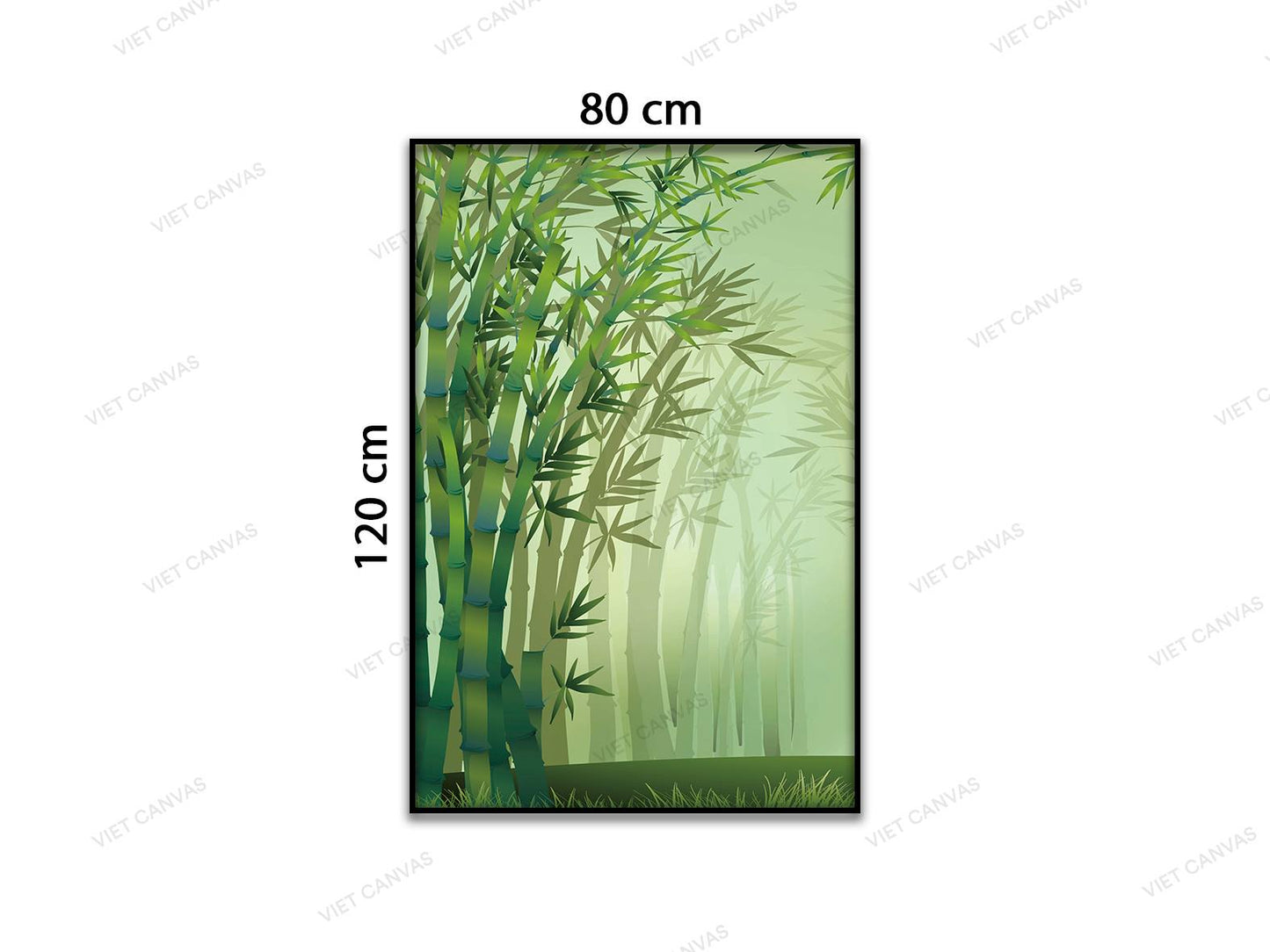 Tranh Rừng Tre Bạt Ngàn - VD427