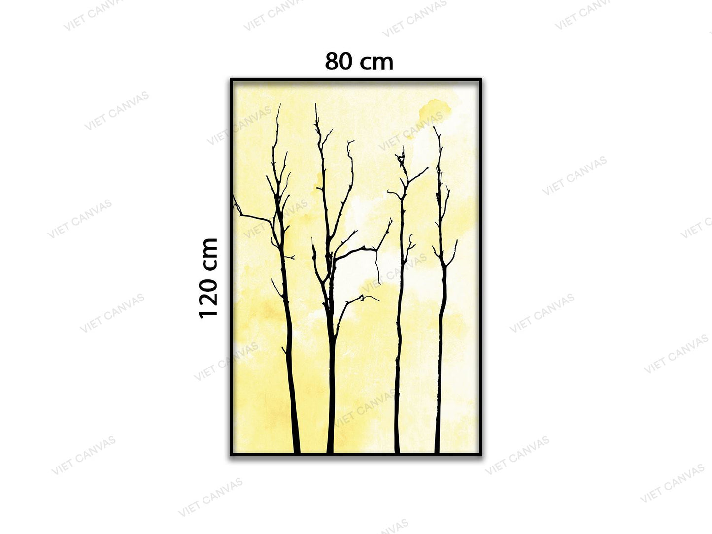 Tranh Cây Lá Rụng - VD483