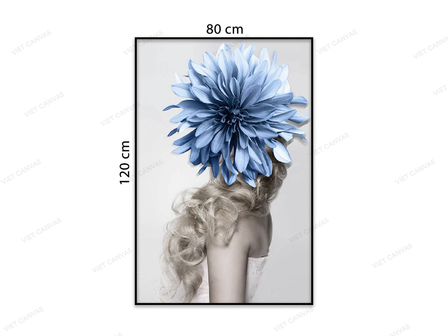 Tranh Cô Gái Bí Ẩn - VK070