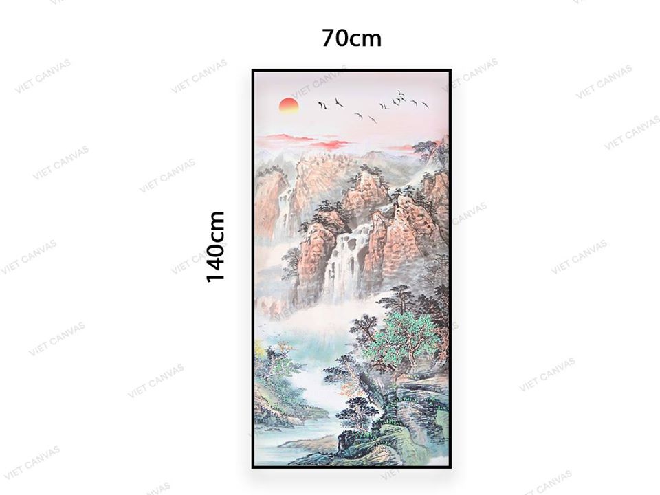 Tranh Những Đồi Núi Đồ Sộ - VC977