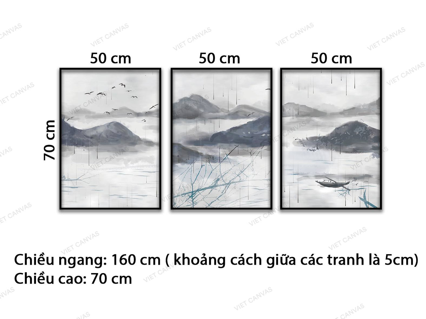 Tranh Non Nước Thanh Bình - VD453