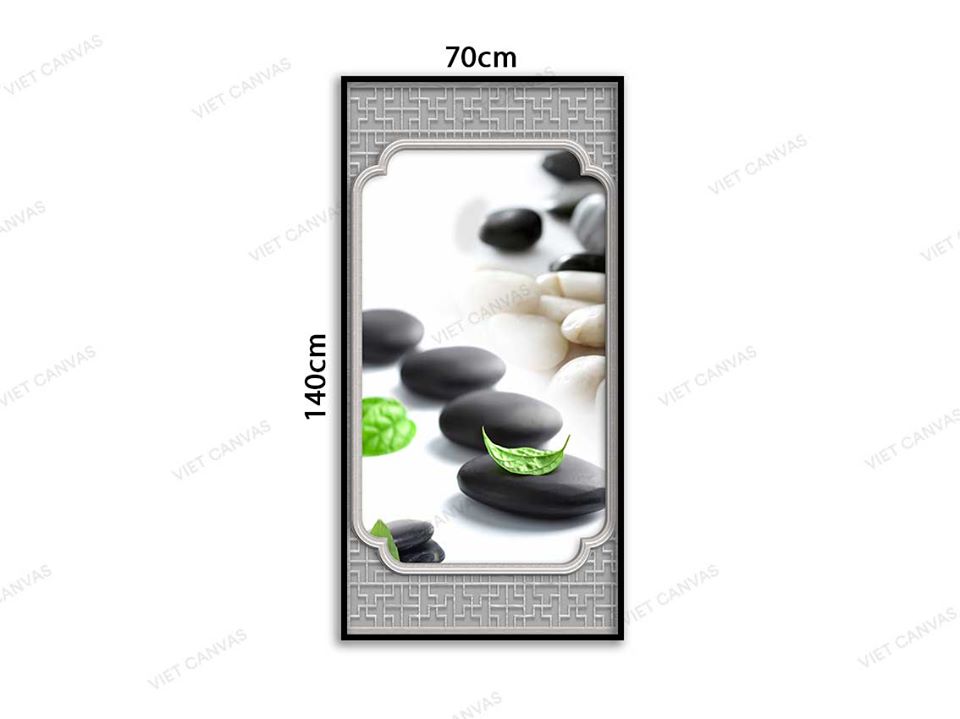 Tranh Những Viên Đá Trắng Đen Sang Trọng - VC997