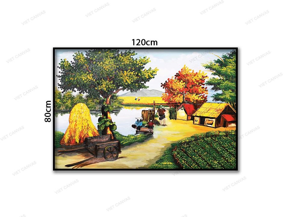 Tranh Miền Quê Yên Bình - VD212