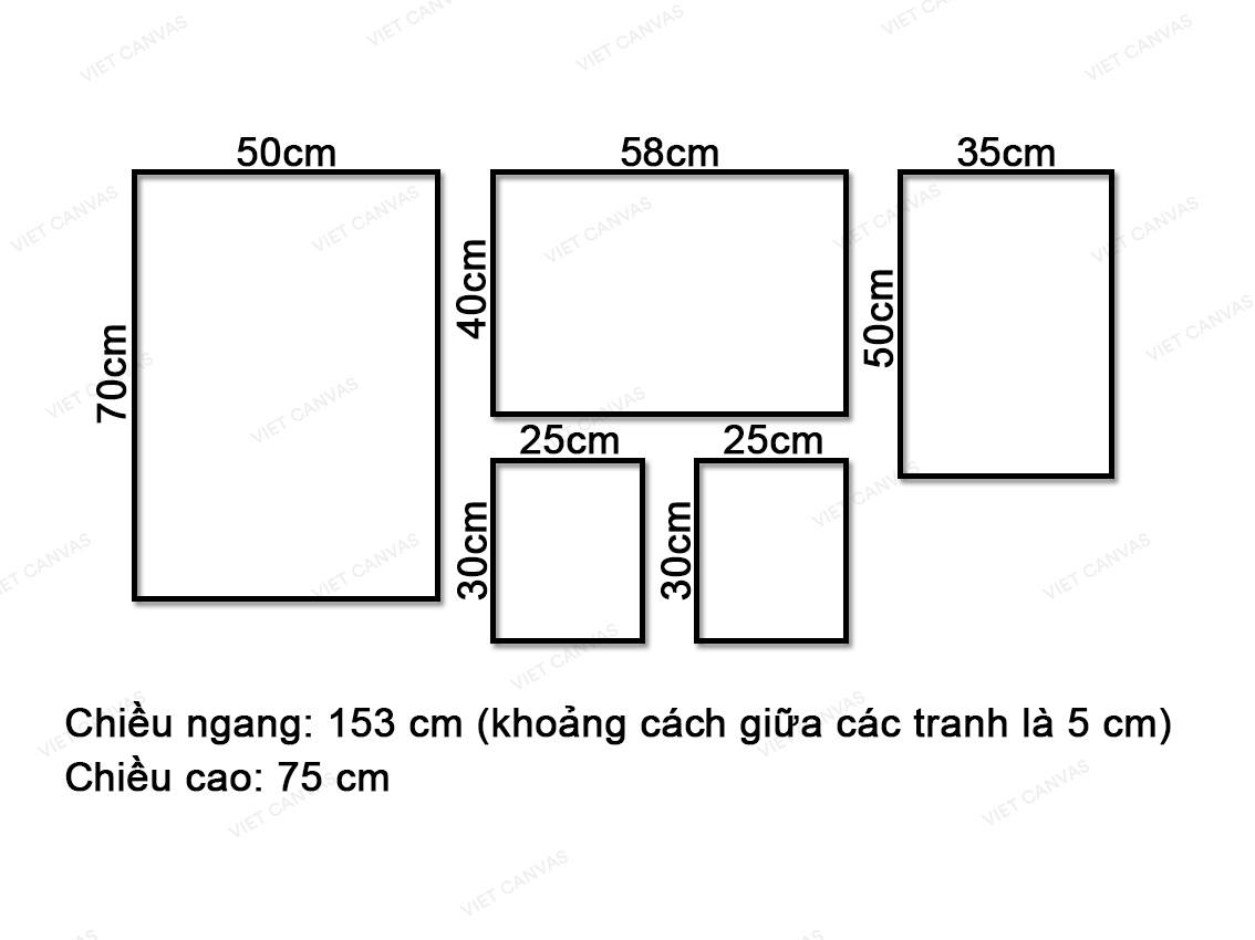 Bộ 5 Tranh Thành Phố Hiện Đại, Chiếc Xe Đạp, Con Đường Trắng Và Ngọn Hải Đăng - VZ026.1
