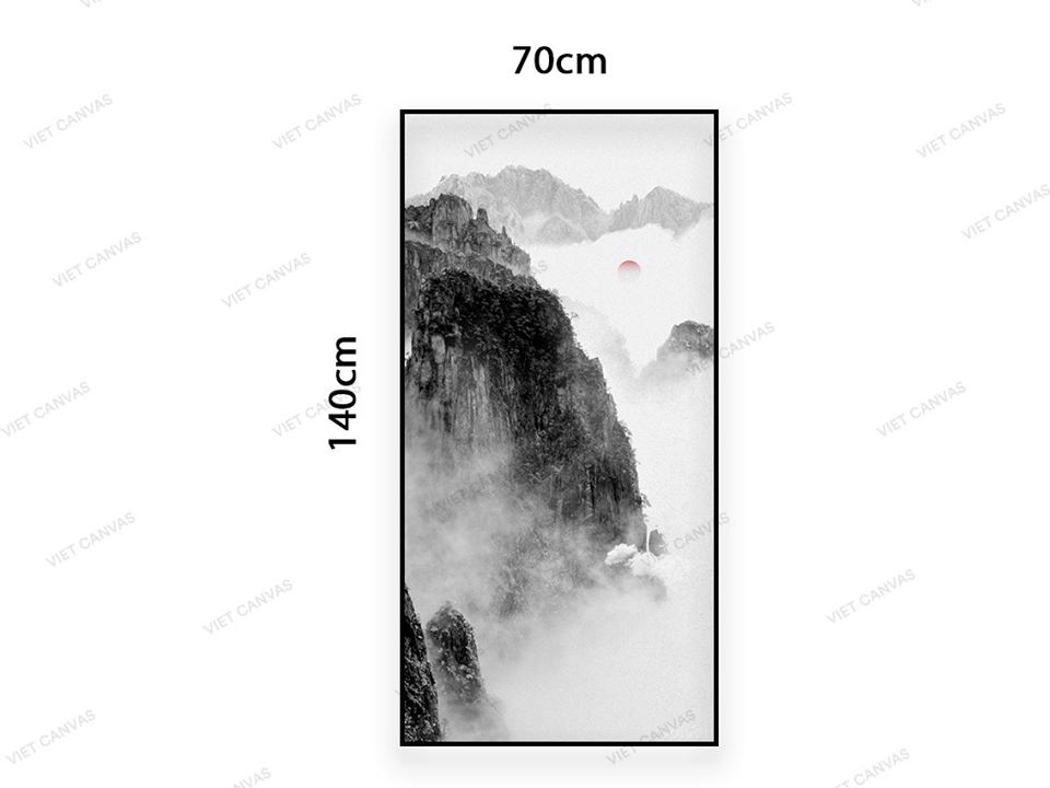 Tranh Cảnh Núi Non Hùng Vĩ - VC987