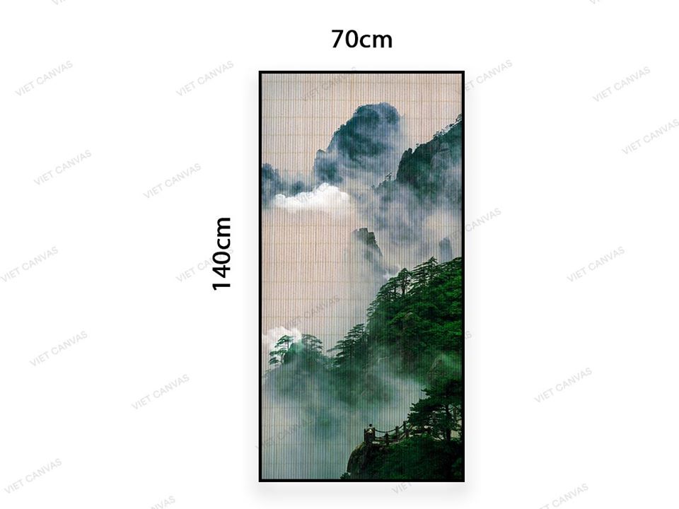Tranh Thiên Nhiên Hòa Vào Mây Ấn Tượng - VC988