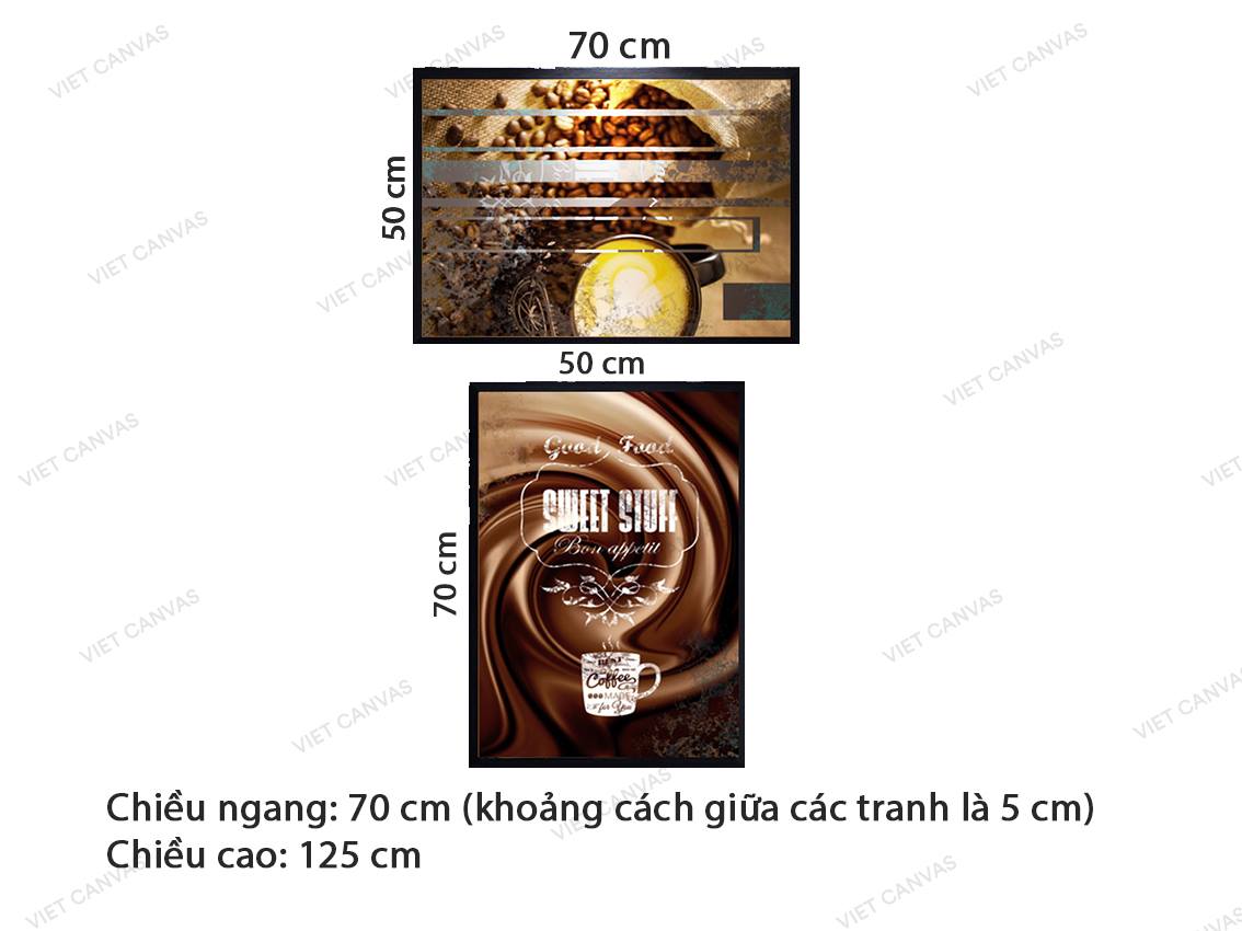 Bộ 2 Tranh Cà Phê Nâu - VZ149.3