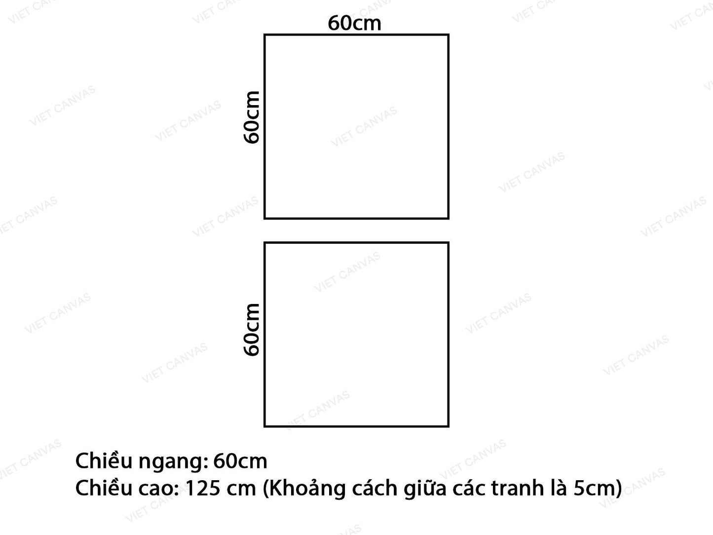 Bộ 2 Tranh Một Góc Phòng Hướng Ra Cửa Sổ - VZ413.2