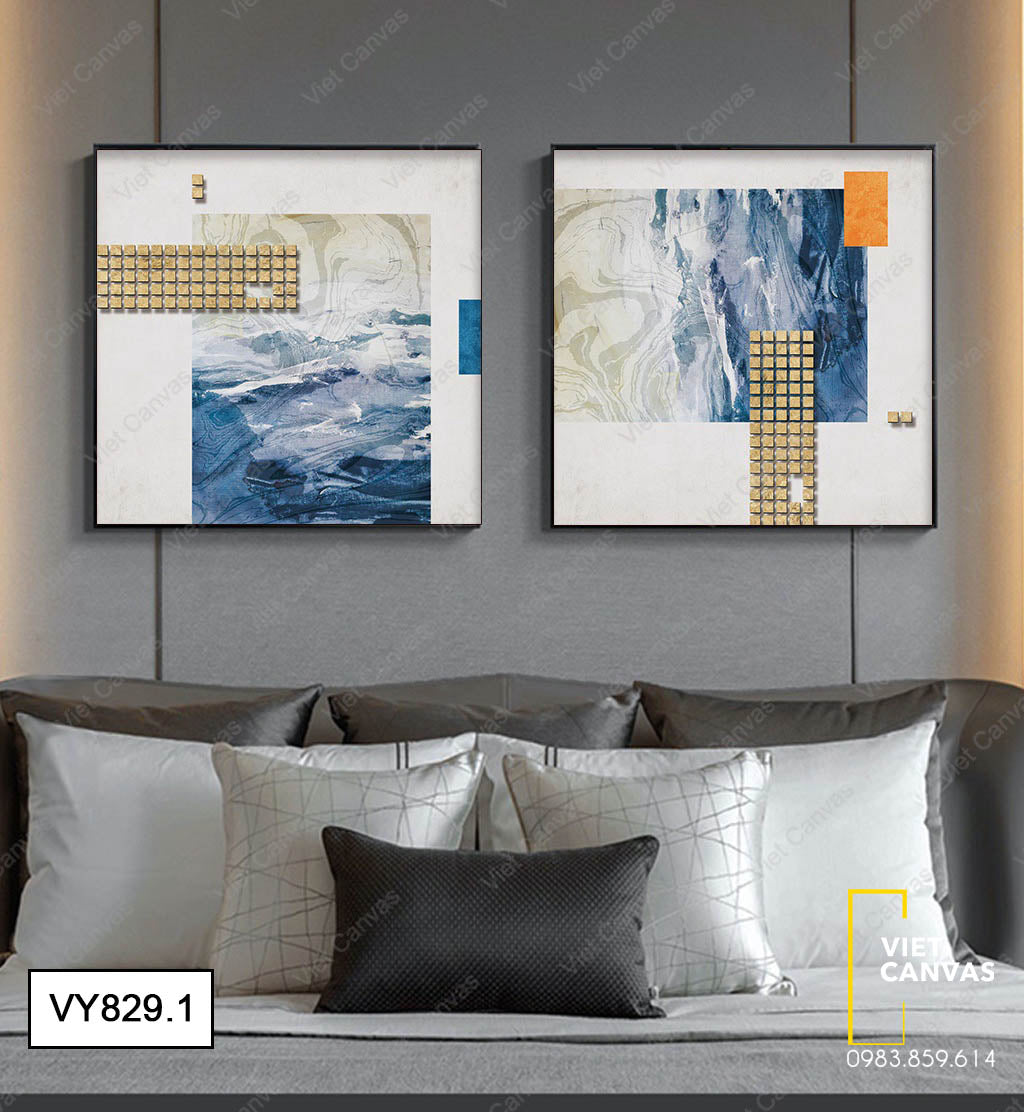Bộ 2 Tranh Trừu Tượng - VY829.1