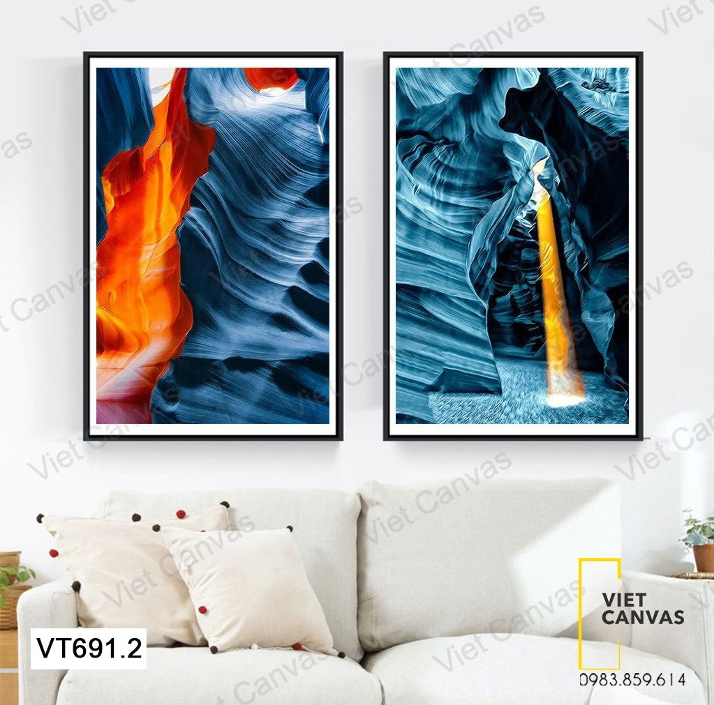 Bộ 2 Tranh Trừu Tượng - VT691.2