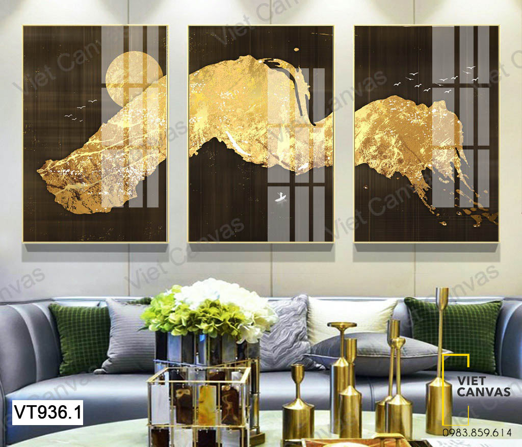 Bộ 3 Tranh Trừu Tượng - VT936.1