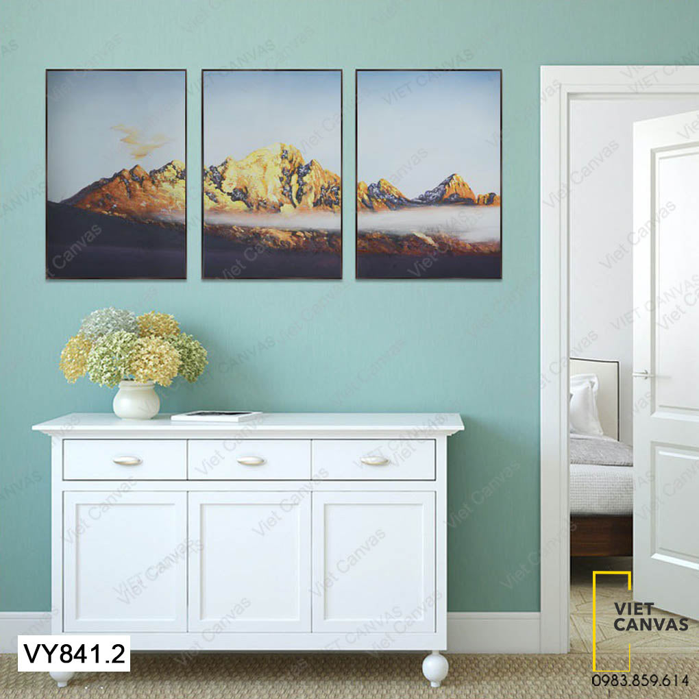 Bộ 3 Tranh Rừng Vàng - VY841.2
