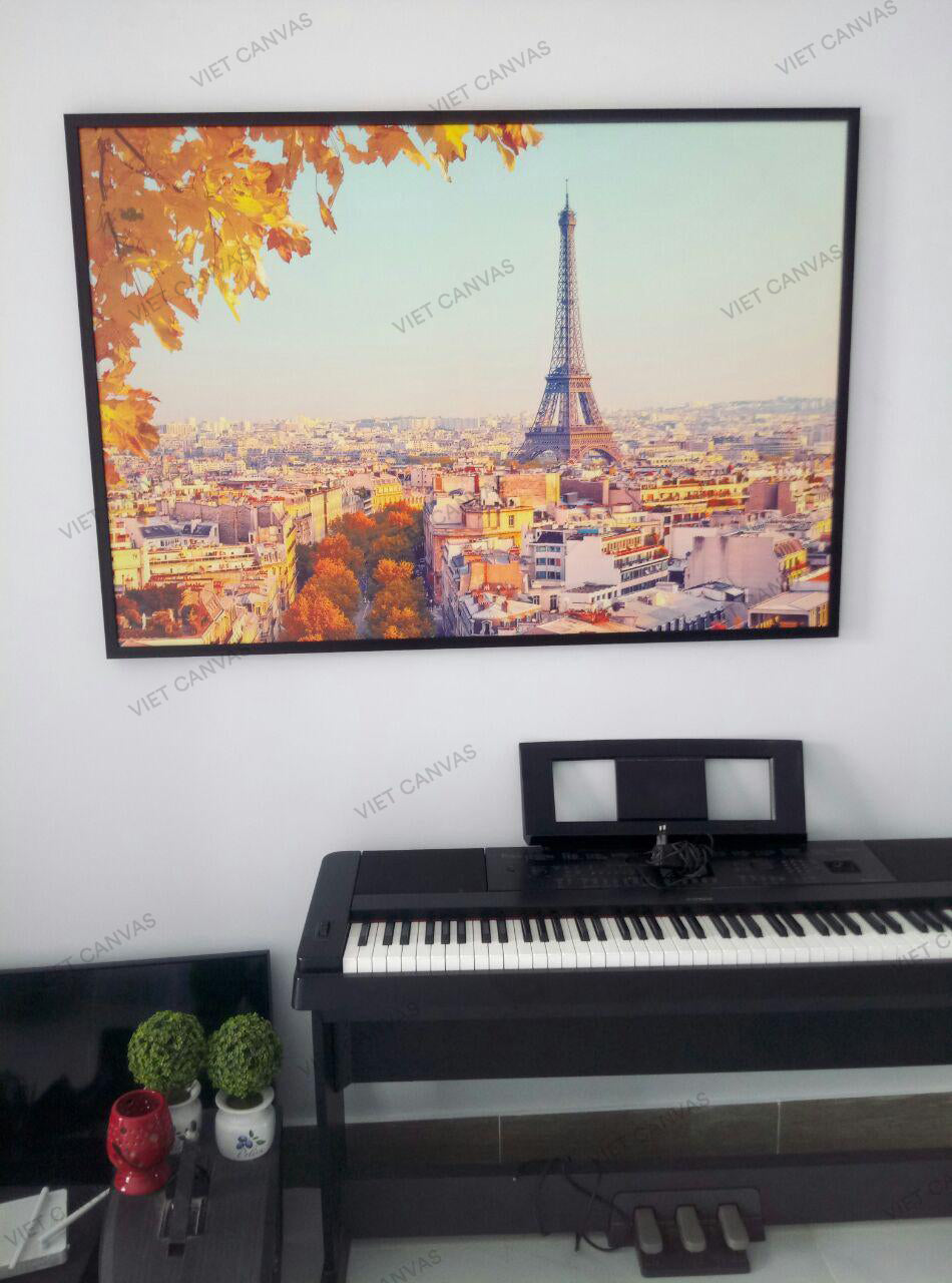 Tranh Chiều Thu Paris - HD291