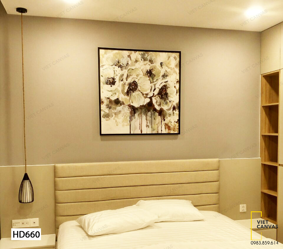 Tranh White Flower - HD660