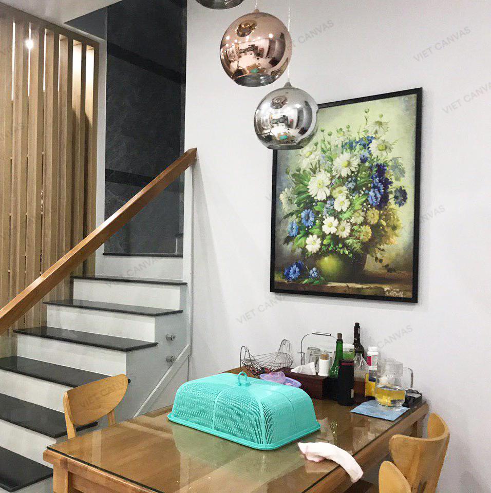 Tranh Bình Hoa Cúc Dại - HD709