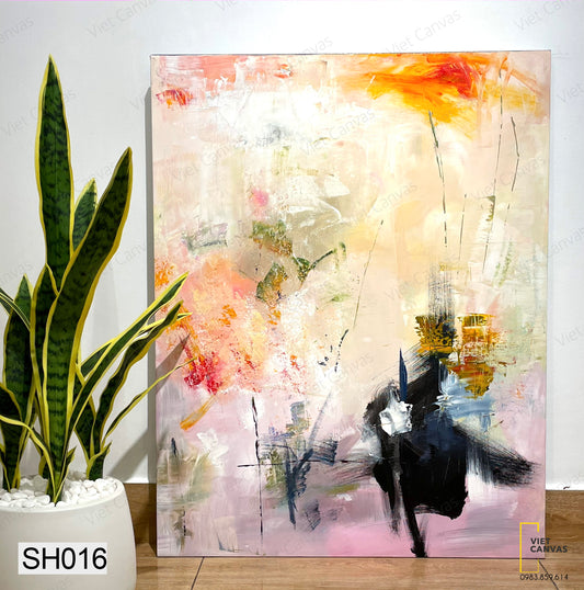 Tranh Sơn Dầu Trừu Tượng - SH016