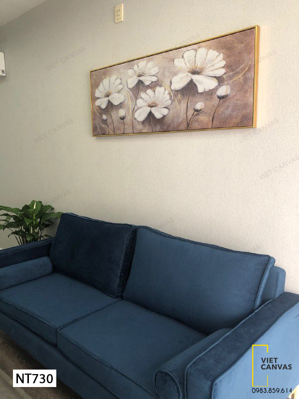 Tranh Bông Hoa Trắng - NT730