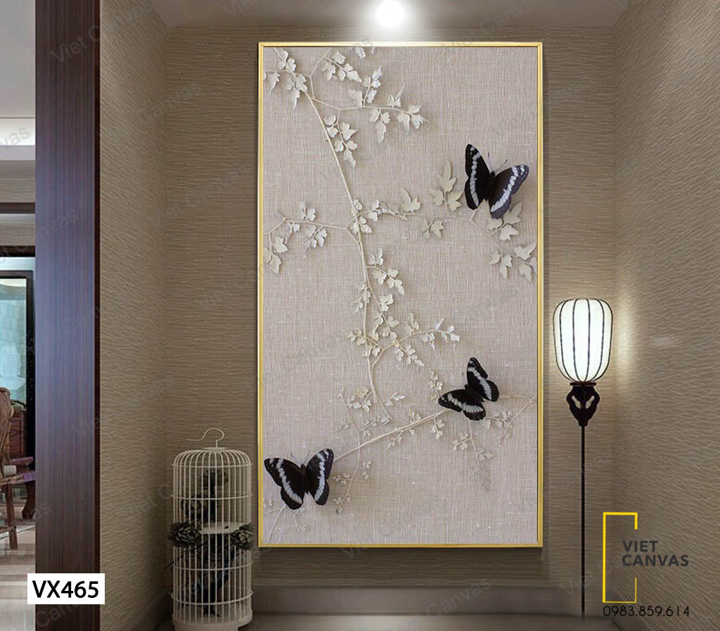 Tranh Bướm Đêm 3D - VX465