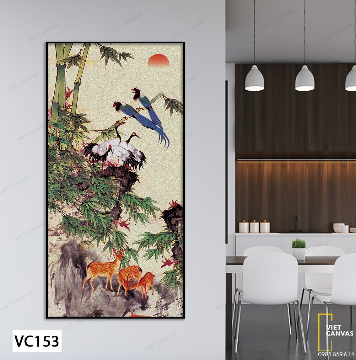 Tranh Muôn Thú Giữa Thiên Nhiên - VC153