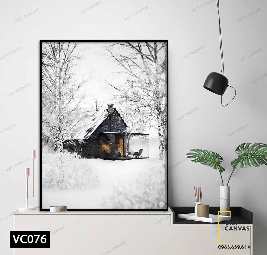 Tranh Ngày Đông Giá Băng - VC076