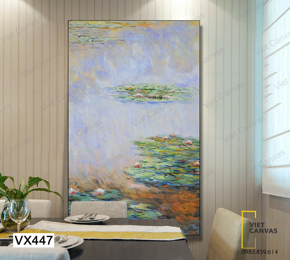 Tranh Đầm Sen Tao Nhã - VX447
