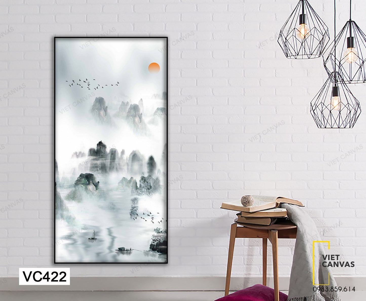 Tranh Núi Sông Huyền Ảo - VC422