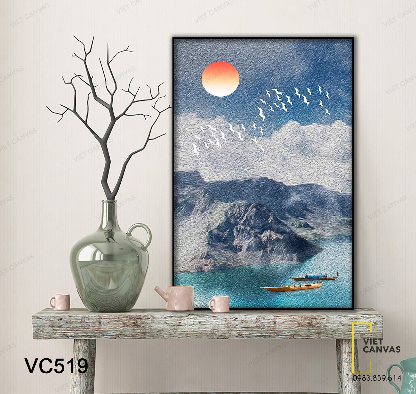 Tranh Sông Núi Bao La - VC519