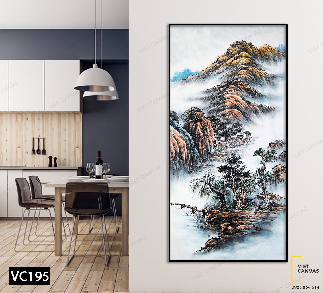 Tranh Núi Rừng Hùng Vĩ - VC195