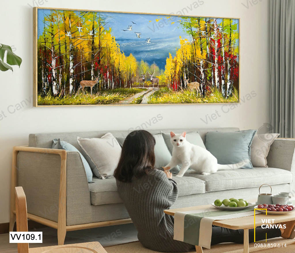 Tranh Khu Rừng Ấn Tượng - VV109.1