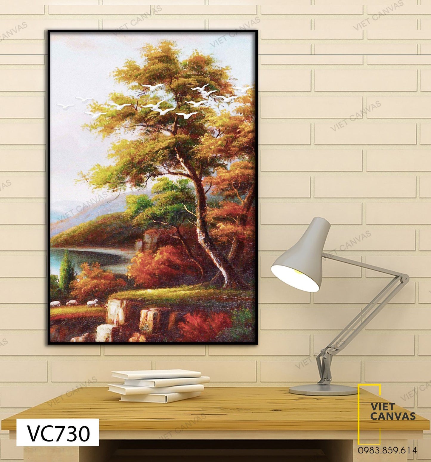 Tranh Khung Cảnh Mùa Thu - VC730