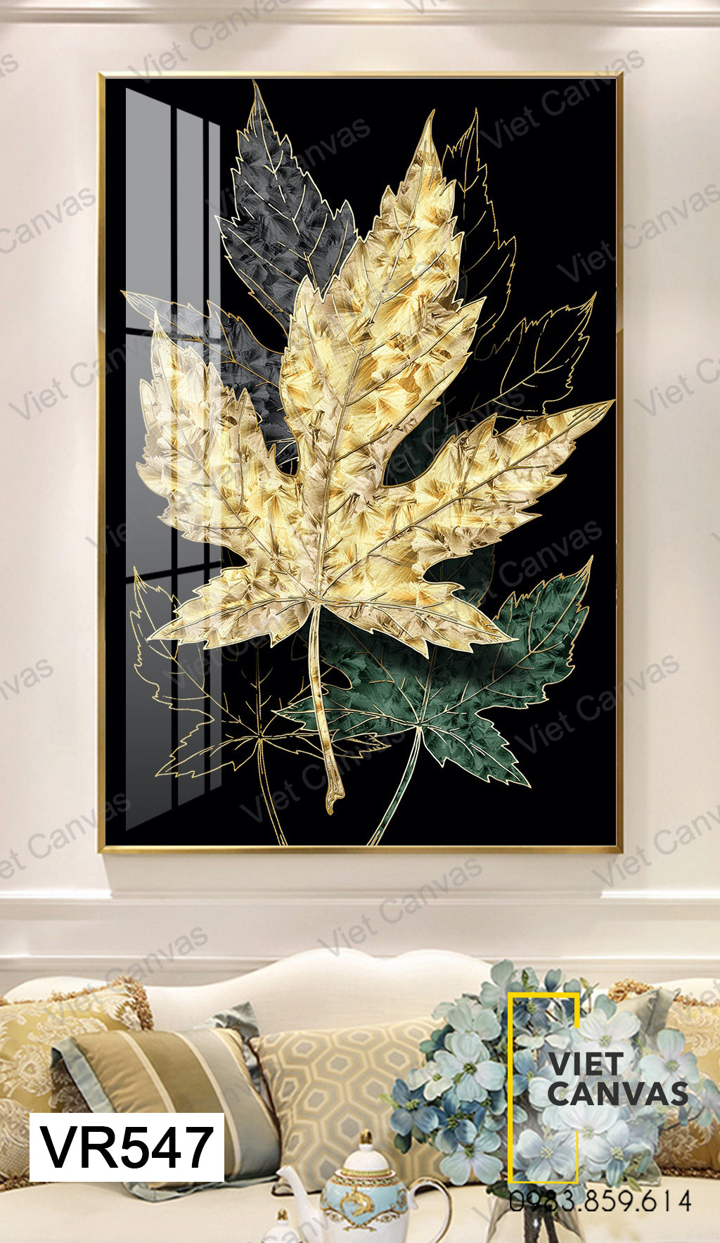 Tranh Lá Cây Vàng - VR547