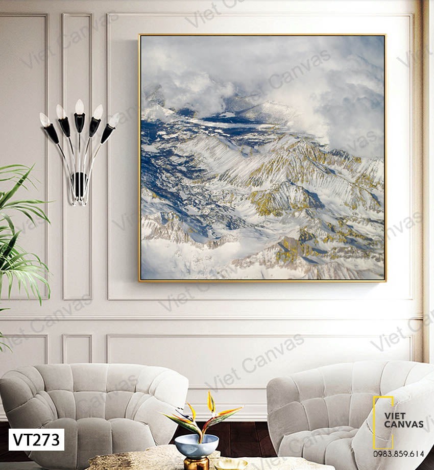 Tranh Núi Và Mây - VT273