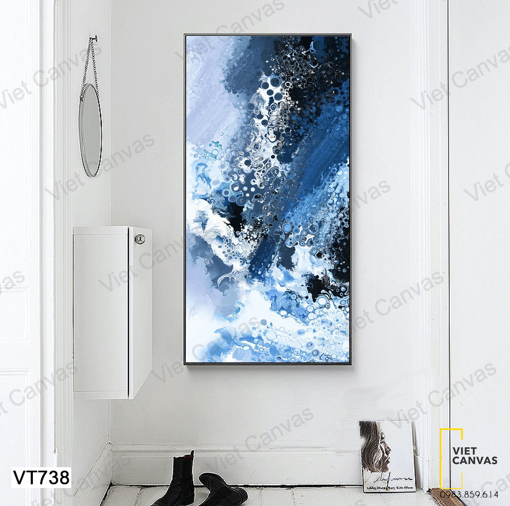 Tranh Sắc Màu Trừu Tượng - VT738