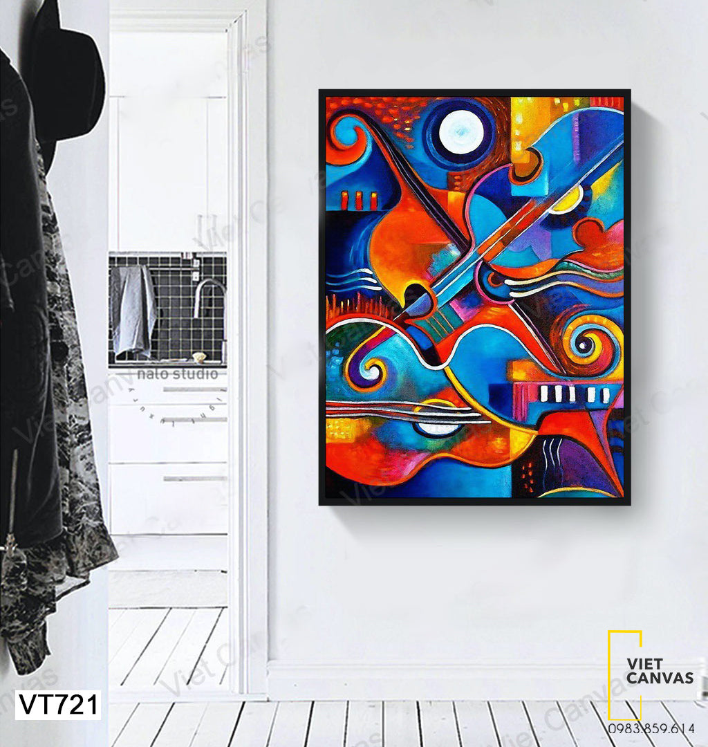 Tranh Nhạc Cụ - VT721