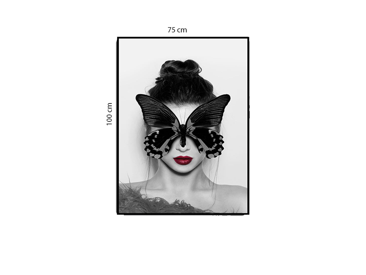 Tranh Cô Gái Cá Tính - HD368