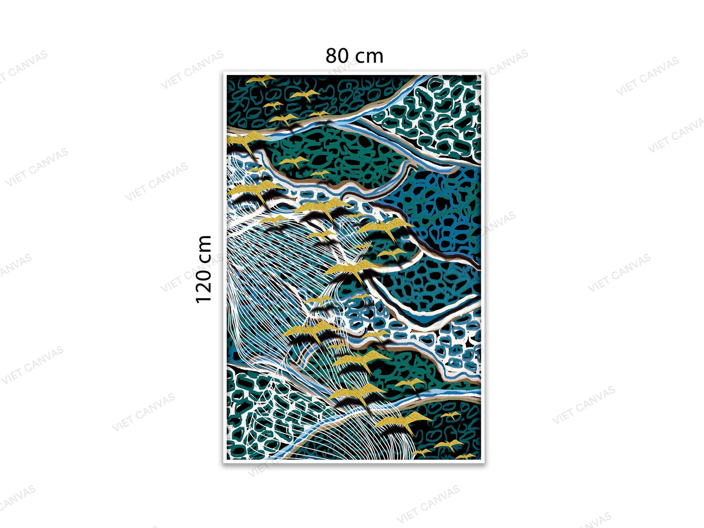 Tranh Những Cánh Hải Âu Hòa Nhịp Cùng Sóng Biển - VB365