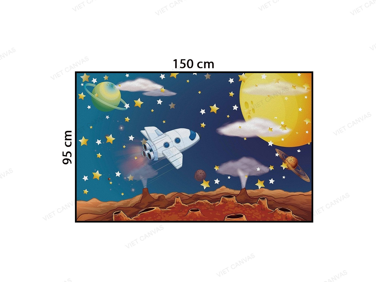 Tranh Vũ Trụ Trong Giấc Mơ Bé - VB755