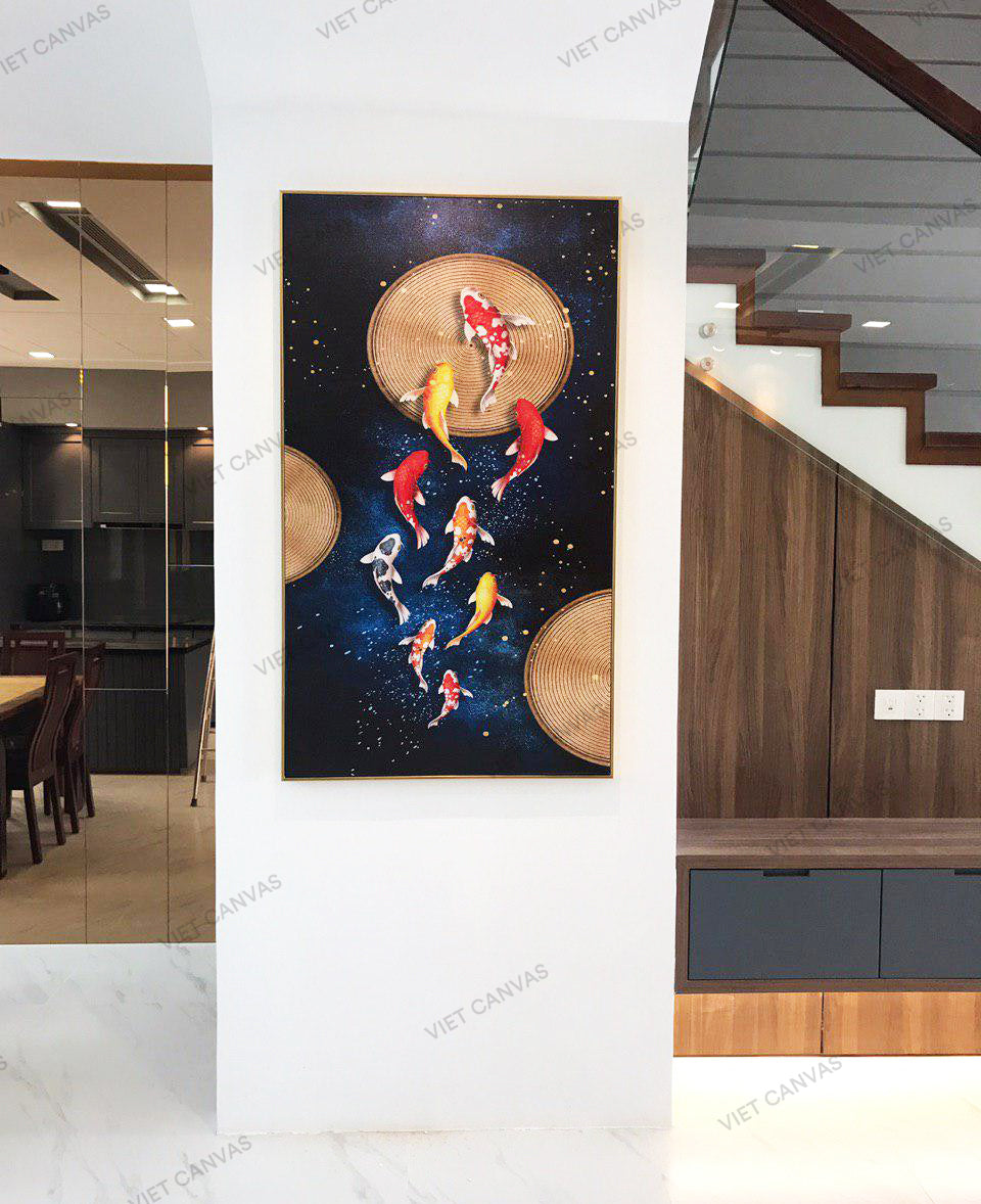 Tranh Đàn Cá Bơi Lội - VC071