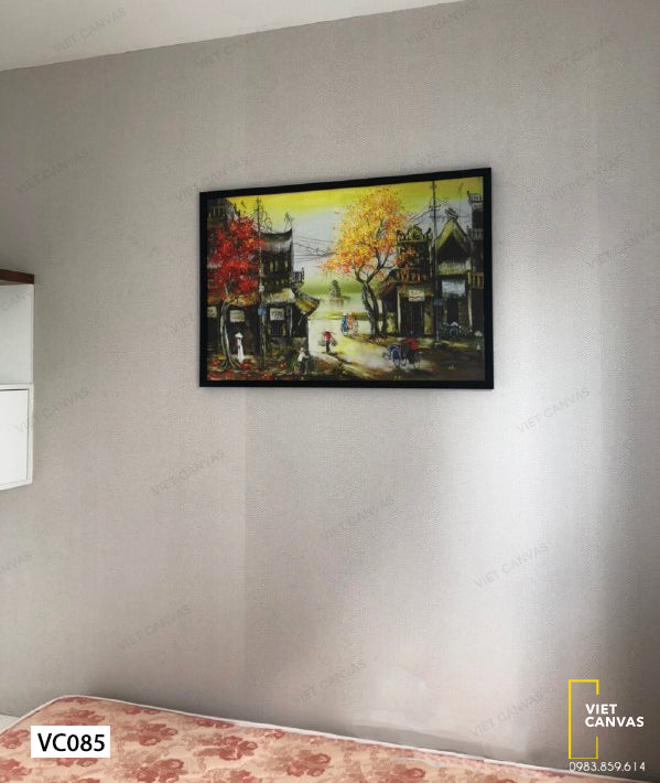 Tranh Ngõ Xưa Hồ Gươm - VC085