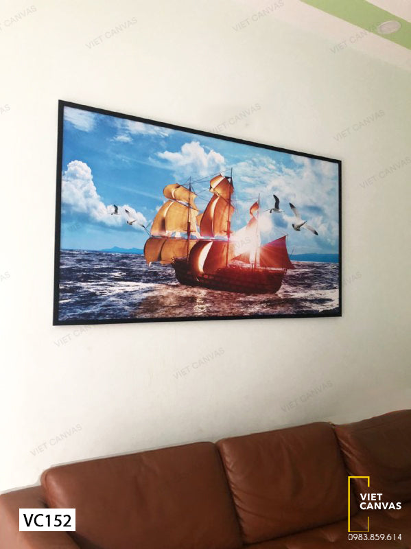 Tranh Căng Buồm Ra Khơi - VC152